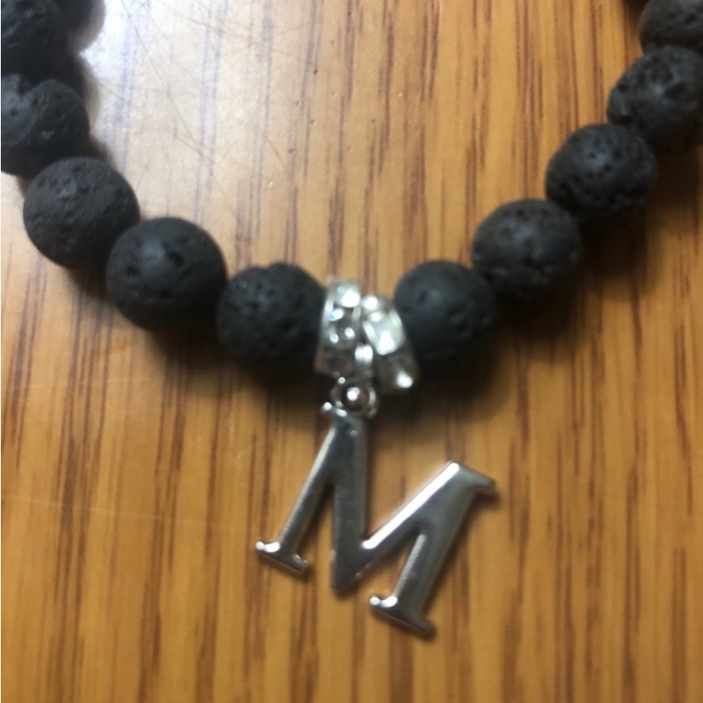 Letter M bracelet